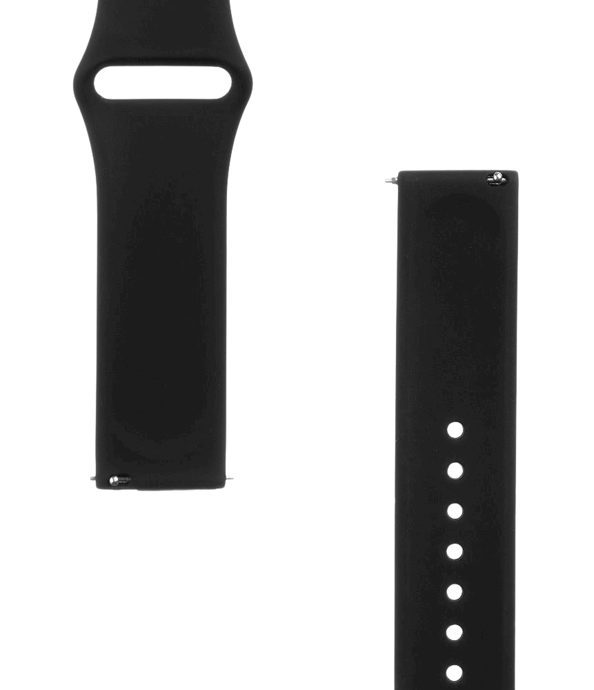 Tactical 432 Silicone Band 20mm / black