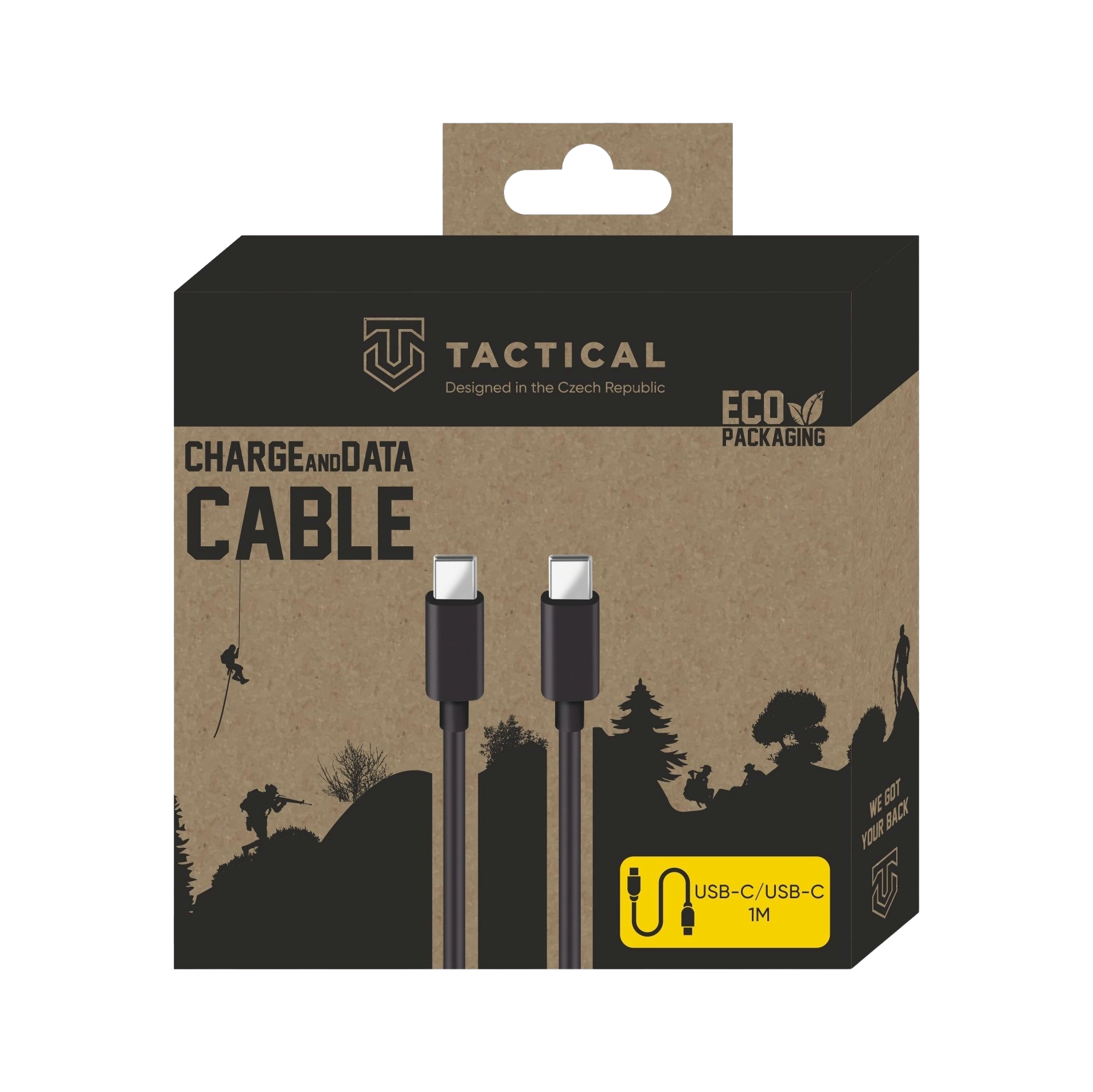 Tactical Smooth Thread USB-C to USB-C