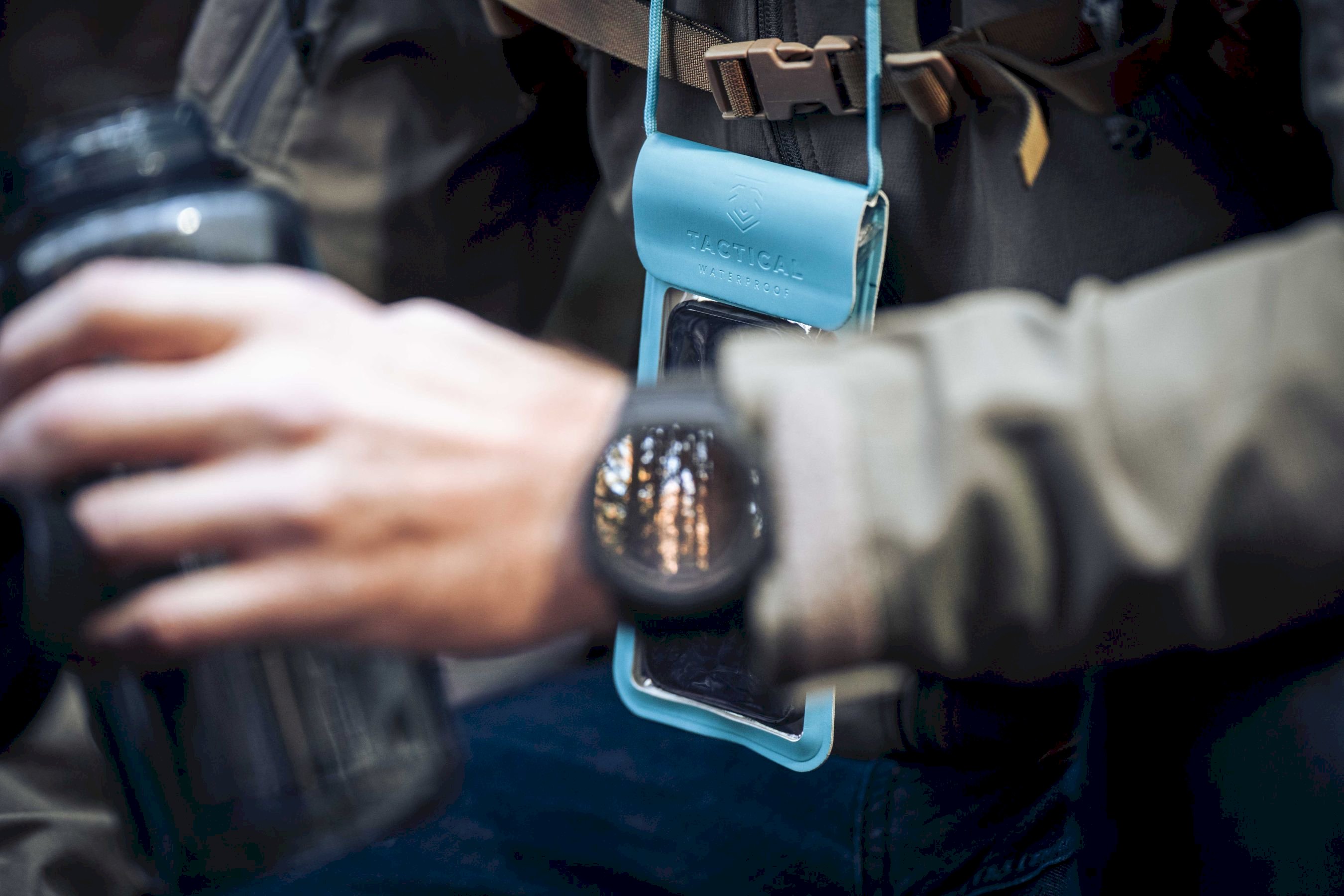 Tactical Splash Pouch Waterproof Phone Case