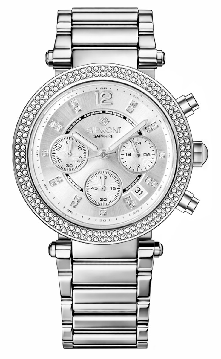 Giewont Sapphire Women's Watch / silver