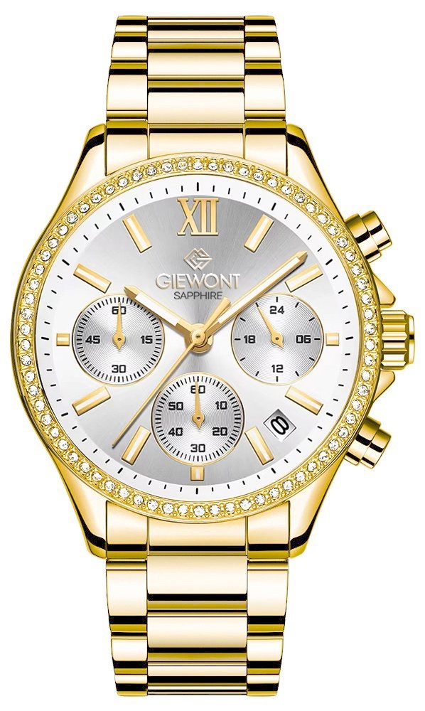 Giewont Sapphire Women's Watch / gold/silver