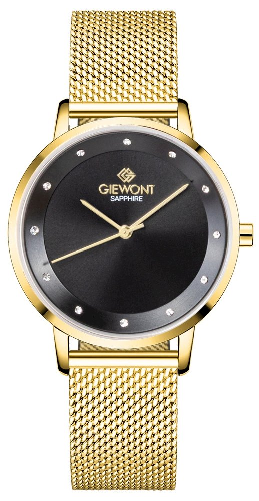 Giewont Sapphire Women's Watch / gold-black