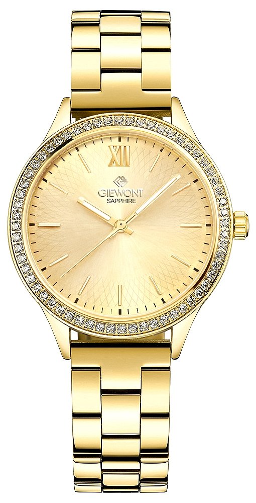 Giewont Sapphire Women's Watch GW1140-B3 / gold