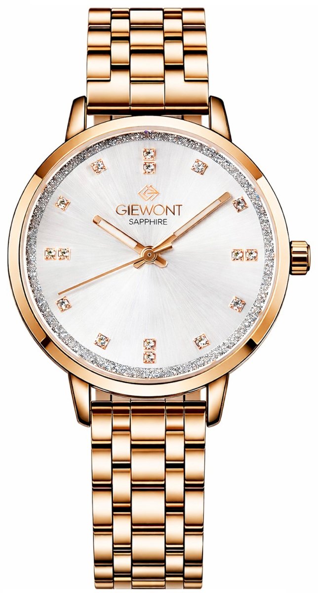 Giewont Sapphire Women's Watch / rose gold