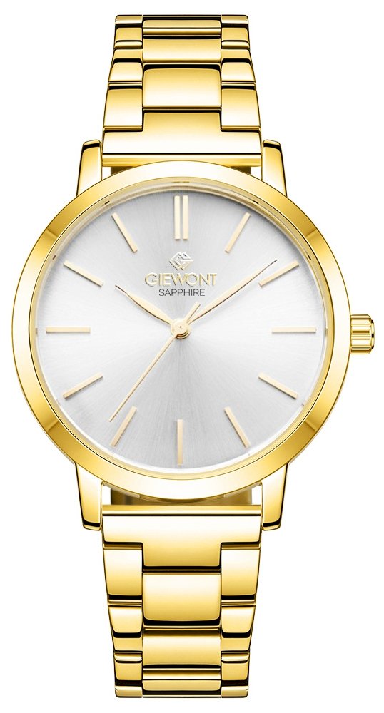 Giewont Sapphire Women's Watch GW2360-B2 / gold-silver