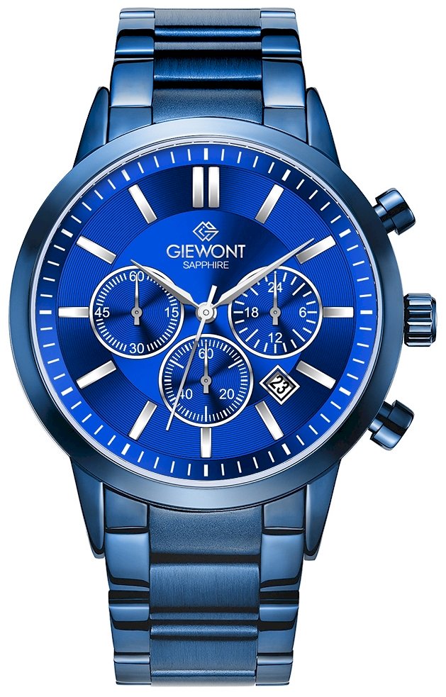 Giewont Chronograph Sapphire Men's Watch / blue