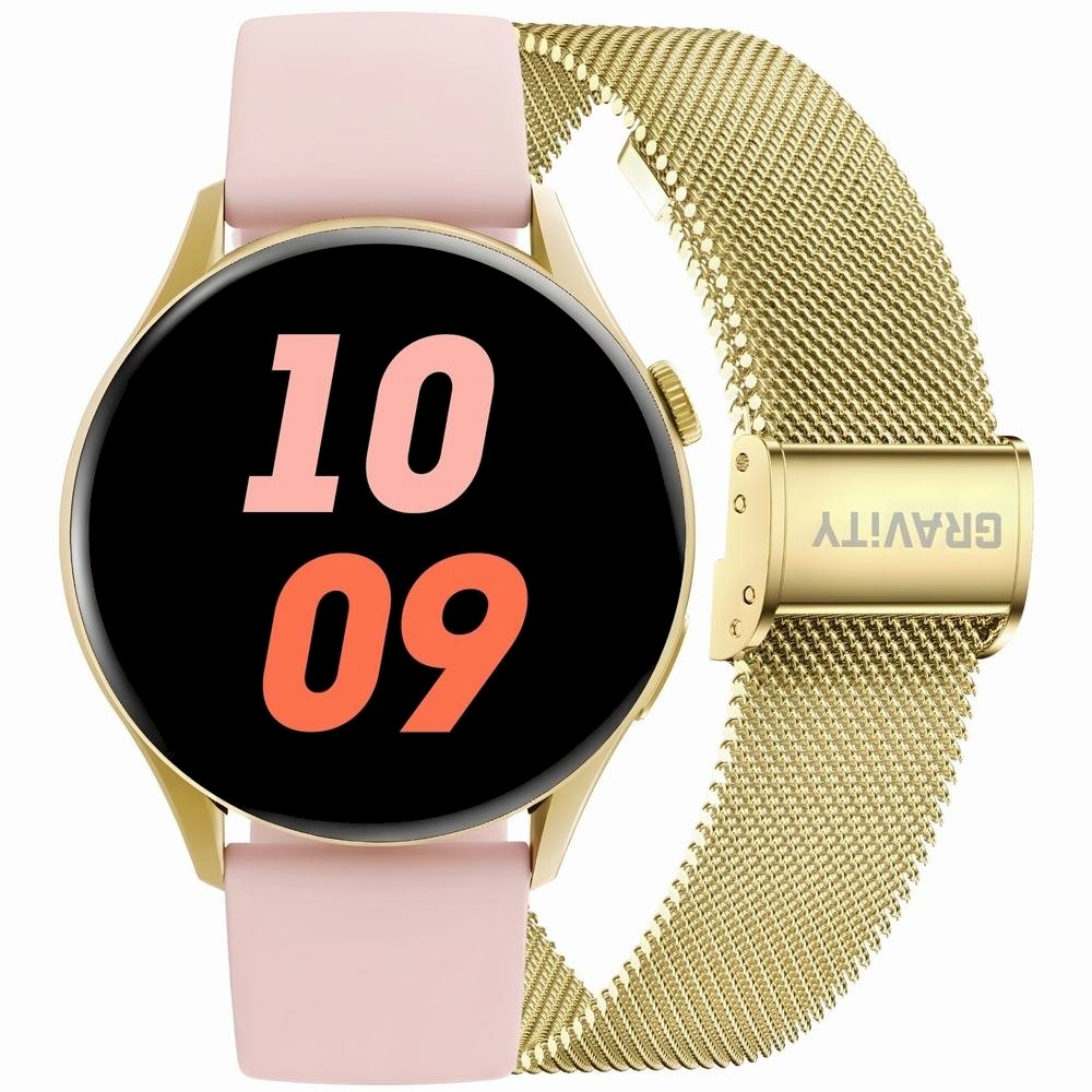Gravity Smartwatch Gold Strap + Bracelet GT11-3 / gold