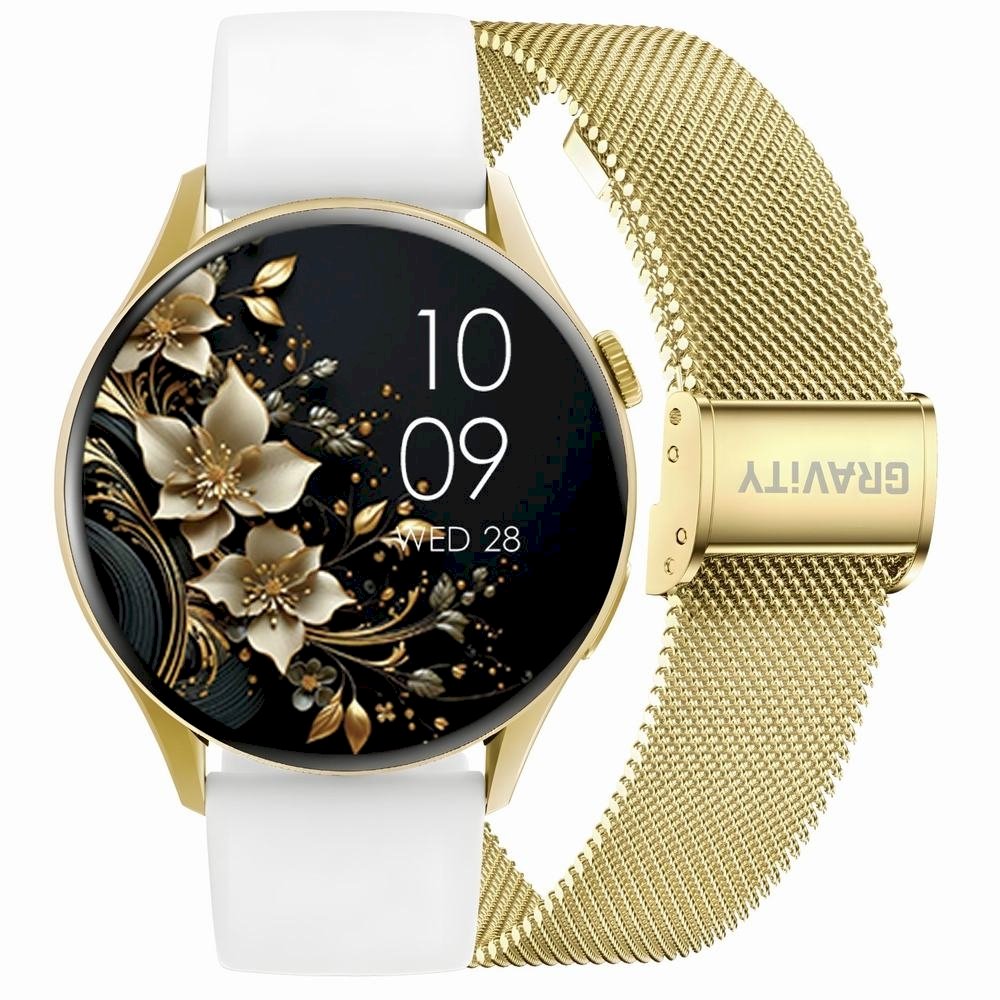 Gravity Smartwatch Gold Strap + Bracelet GT11-2 / gold