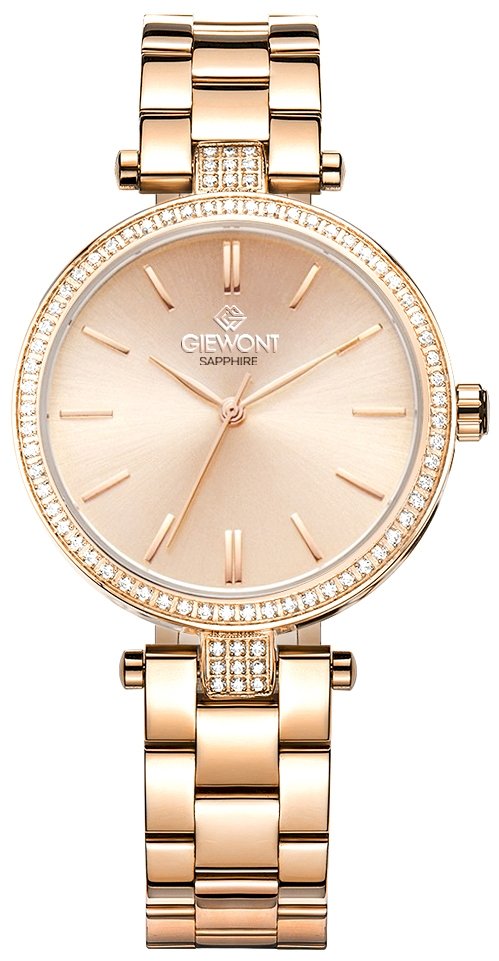 Giewont Sapphire Women's Watch / rose gold