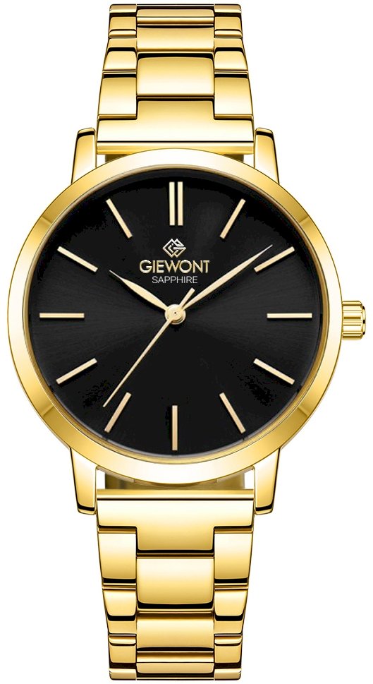 Giewont Sapphire Women's Watch / Gold/Black