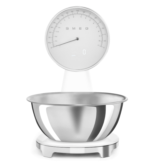 Smeg Kitchen Scale 50`s Style White