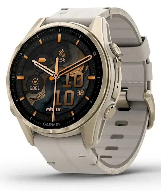Garmin Fenix 8 Amoled Soft Gold