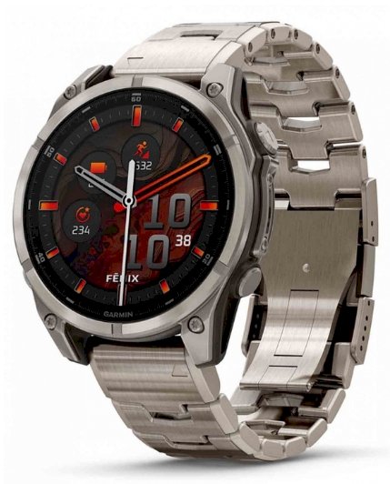 Garmin Fenix 8 Amoled Sapphire Titanium