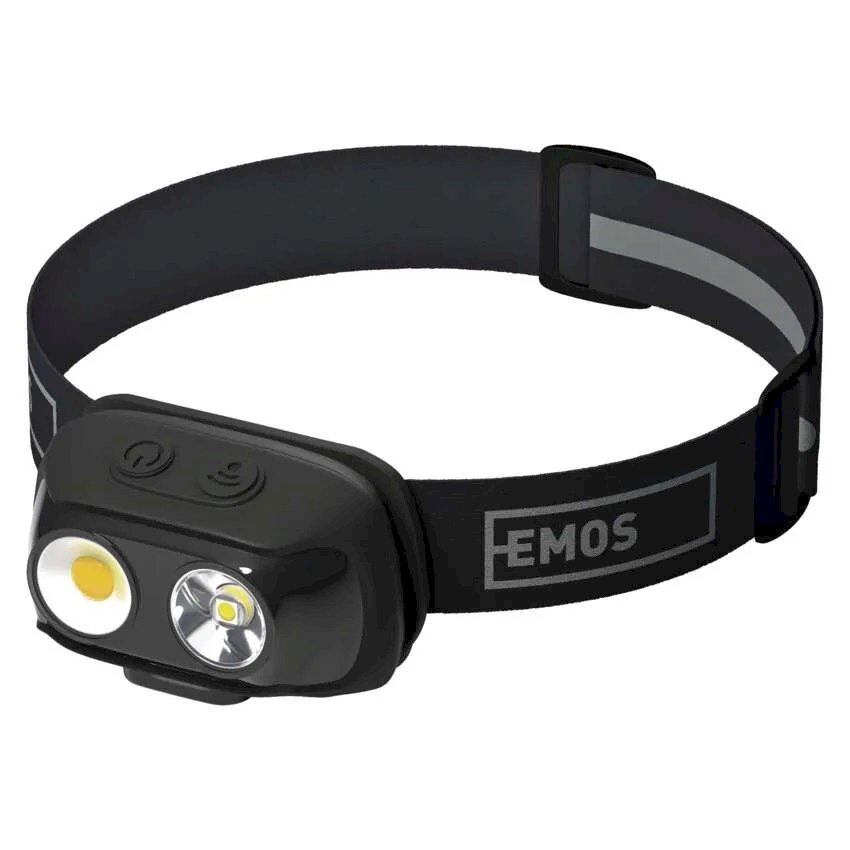 EMOS COB LED P3542 Rechargeable Headlamp, 500lm / 130m / 1200mAh
