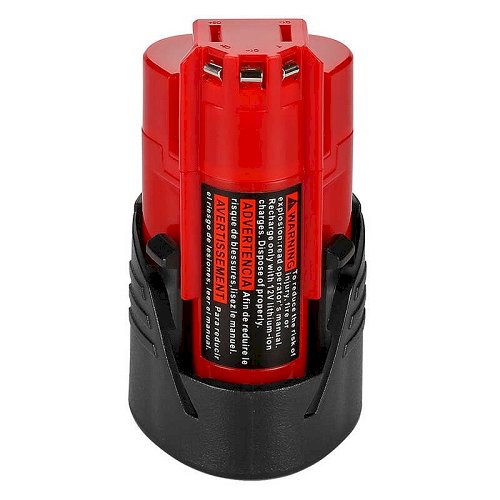 ExtraDigital Battery M12A for MILWAUKEE Power Tool Battery 10.8V-12V 2.0Ah Li-ion