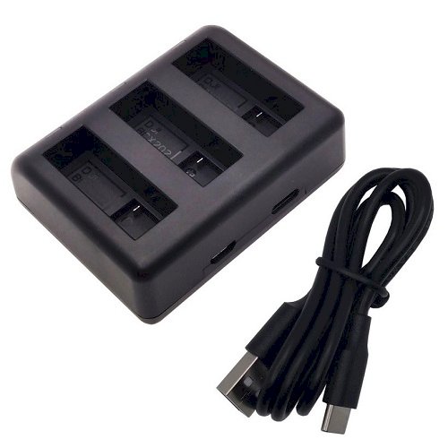 ExtraDigital Triple Charger for DJI Osmo Action 3/Action 4