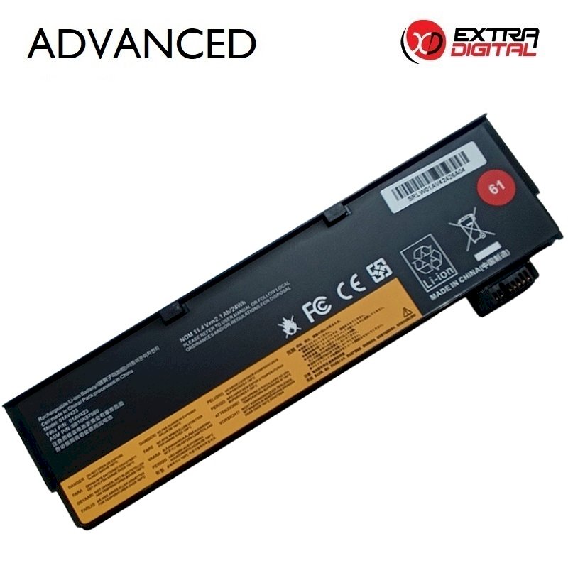 ExtraDigital Notebook Battery LENOVO 01AV423 2100mAh