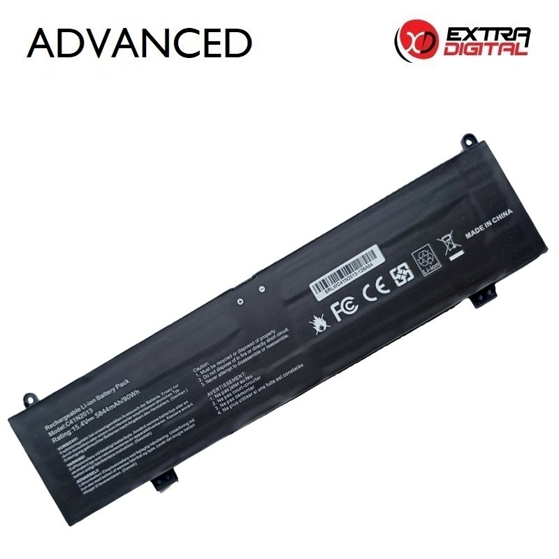ExtraDigital Notebook Battery ASUS C41N2013-1 5844mAh