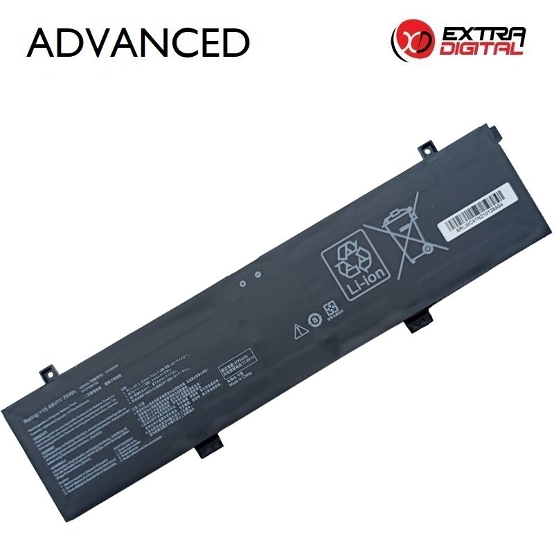 ExtraDigital Notebook Battery ASUS C41N2101 4770mAh 76Wh