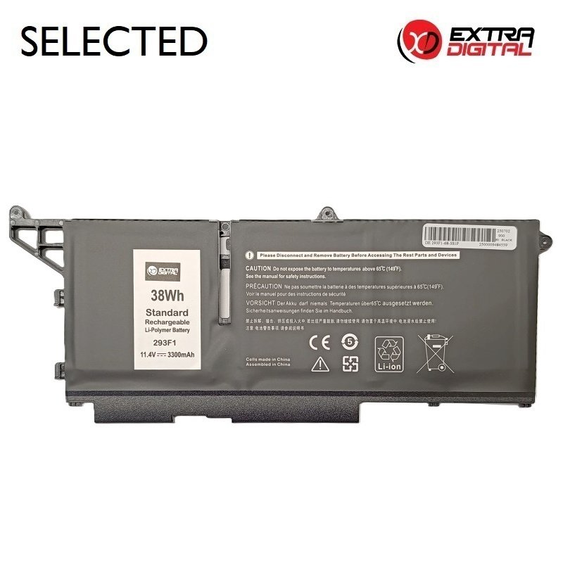 ExtraDigital Notebook Battery DELL 293F1 3300mAh
