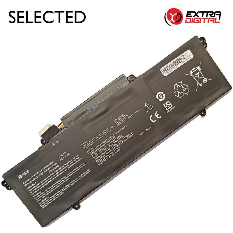 ExtraDigital Notebook Battery ASUS C31N2021 4100mAh